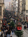 Istiklal Caddesi  Beyoglu  Istanbul  Turkey