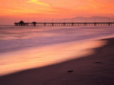 Venice Beach Pier  Los Angeles  California  USA