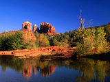 Red Rock Crossing at Cathedral Rocks Near Sedona  Cathedral Rocks  USA