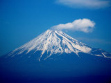 Snow Capped Mt Fuji  Mt Fuji  Japan