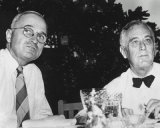 Harry Truman and Franklin D Roosevelt