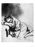 Sleeping Girl  Drawing  British Museum  London