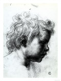 Portrait of a Child Seen in Profile  Gabinetto Dei Disegni E Delle Stampe  Uffizi Gallery  Florence