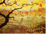 Apple Tree with Red Fruit  c1902