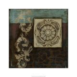 Damask Tapestry w/rosette II