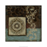 Damask Tapestry w/rosette I