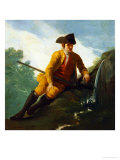 Hunter Sitting at a Fountain 1786-87