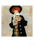 Portrait of a Woman with Black Hat (Gertrude Schiele)  1909
