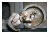 Detail of a Fallen Warrior from the East Pediment of the Temple of Aphaia