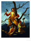 Woodcutters Cartoon for a Tapestry at the El Escorial; 1779-80