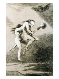 Linda Maestra  Gentle Mistress  Etching No 68 from the Caprichos  Around 1798