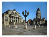 Schauspielhaus (1821)  Gendarmenmarkt  Berlin  in the Style of a Greek Temple
