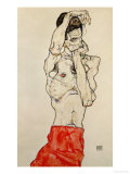 Standing Male Nude with Red Loincloth  1914