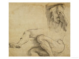 Nude Man with Raised Arms  1511-1512