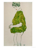 Woman  Standing  with Hands Clasped  1914