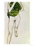 Striding Torso in Green Shirt  1913