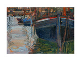 Boats Mirrored in the Water  1908