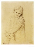 Charlotte-Madeleine Taurel  Daughter of the Engraver  1825