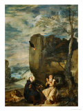 Saint Anthony Abbot and Saint Paul  the First Hermit