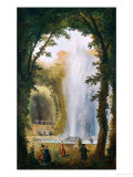 Le Jet D'Eau Du Bosquet Des Muses a Marly