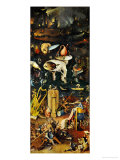 Hell and Its Punishments  Right Panel from the Garden of Earthly Delights Triptych