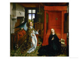 Annuncation (Center Panel of a Triptych)