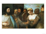 Christ and the Adultress; Unfinished  1512-1515