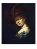 Saskia Van Uylenburgh (Rembrandt's Wife Whom He Married in 1634)