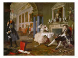 Shortly after the Wedding  from Marriage a La Mode  a Series of Six Satyrical Paintings