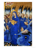 Saint Mary and the Choir of Angels  from the Wilton Diptych
