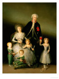 The Duke and the Duchess of Osuna with Their Children  1788