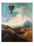 The Balloon  or the Rising of the Montgolfiere