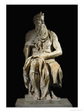 Moses  from the Tomb of Pope Julius II in San Pietro in Vincoli  Rome