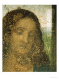 Jesus' Head  Detail from Leonardo's Last Supper  1498