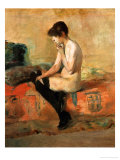 Study of a Female Nude on a Couch