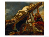The Elevation of the Cross  Sketch for the Ceiling of the Church of the Jesuits in Antwerp