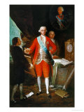 Don Jose Monino  Count Floridablanca (1728-1808)  Painted Around 1783