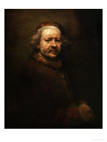 Self Portrait at Old Age  1669