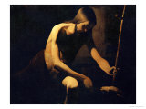 Saint John the Baptist in the Wilderness  circa 1645-1650