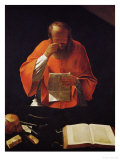Saint Jerome Reading  Copy of a Lost Original