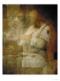 The Apostle Simon  Detail from Leonardo's Last Supper  1498