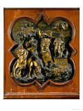 Abraham's Sacrifice of Isaac  Bronze Relief  1401