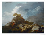 Thunderstorm  or the Cart Stuck in the Mud  1759