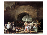 Procession of Flagellants Near an Arch  1813