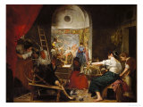 The Tapestry Weavers or the Fable of Arachne