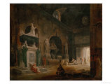 View of a Hall of the Museum of French Monuments  after 1798