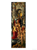 Reception of the Righteous into Heaven  Left Panel of Last Judgment Triptych  1467-71