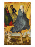 Saint Mary and Saints  the Resurrected Rising from Their Tombs