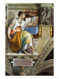 The Sistine Chapel; Ceiling Frescos after Restoration  the Erithrean Sibyl