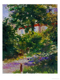 The Garden Around Manet's House in Reuil  France